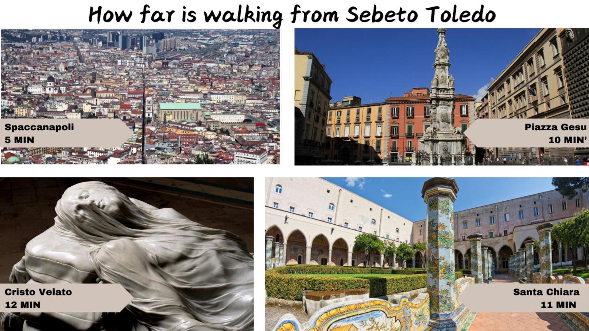 Апартаменты Sebeto Toledo Неаполь Экстерьер фото